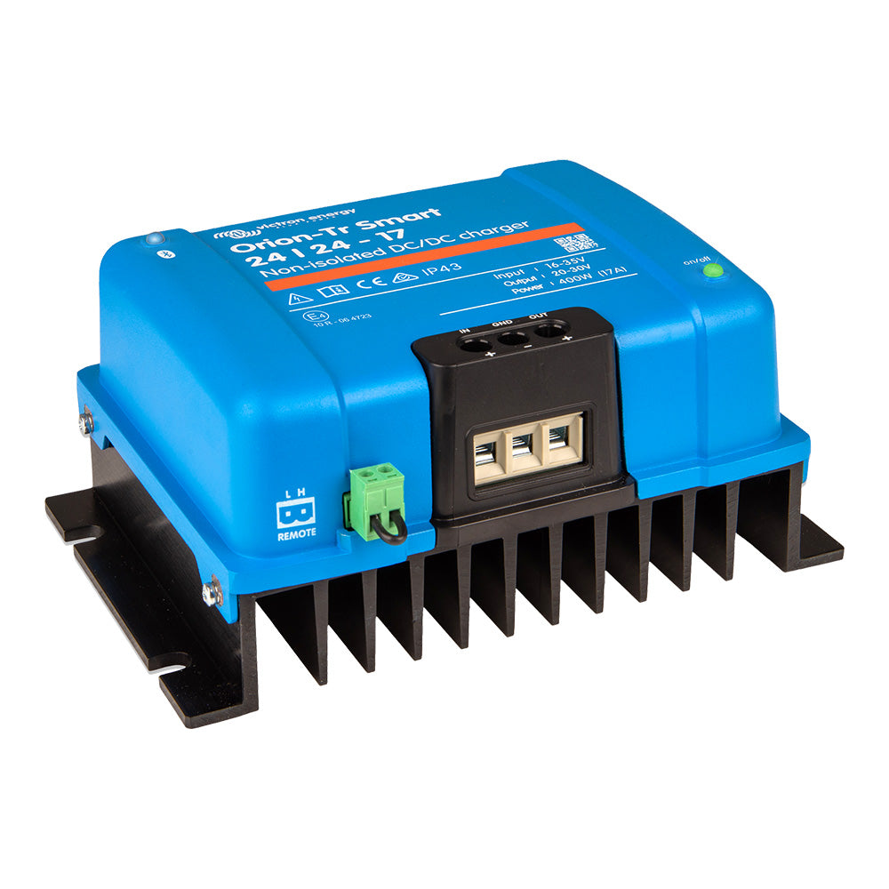Victron OrionTR Smart NonIsolated DCDC Converter  24 VDC to 24 VDC  400W  17AMP ORI242440140