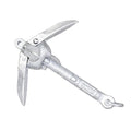 YakGear 15lb Grapnel Anchor Kit wStorage Bag AB1