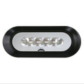 Scandvik Flush Mount Spreader Light  Black 41356P