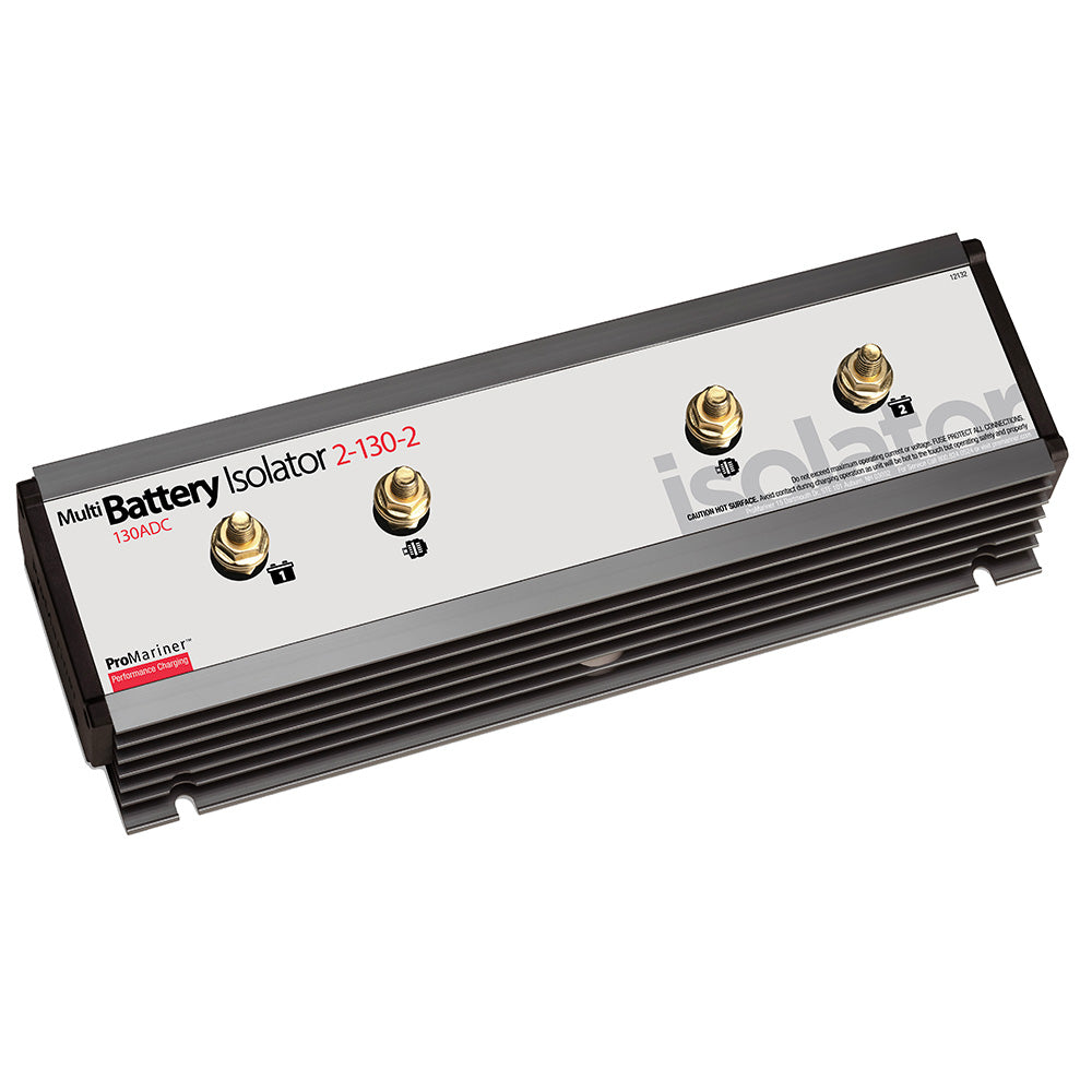 ProMariner Battery Isolator  130 AMP  2 Alternator  2 Battery 12132