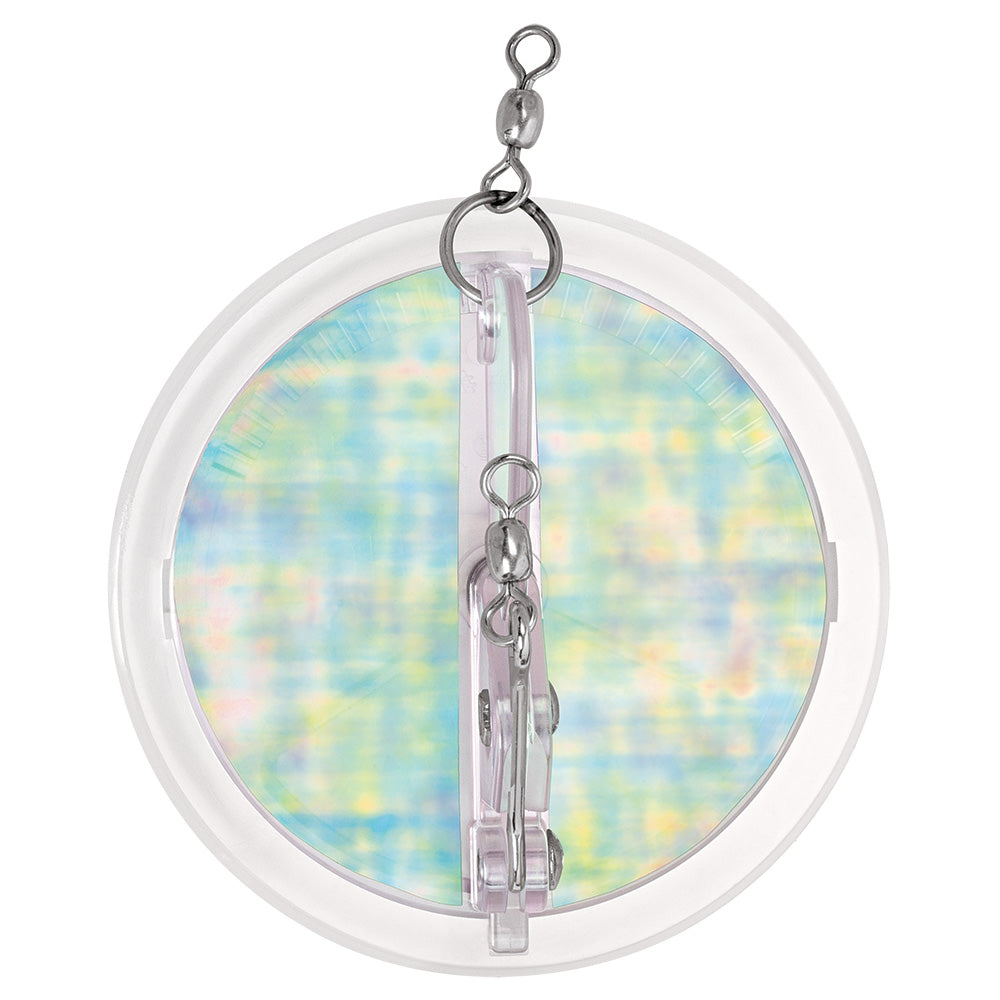 LuhrJensen 418 Dipsy Diver  ClearClear Bottom UV Moon Jelly 55600012507