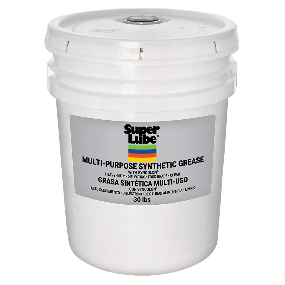 Super Lube MultiPurpose Synthetic Grease wSyncolon PTFE  30lbs 41030