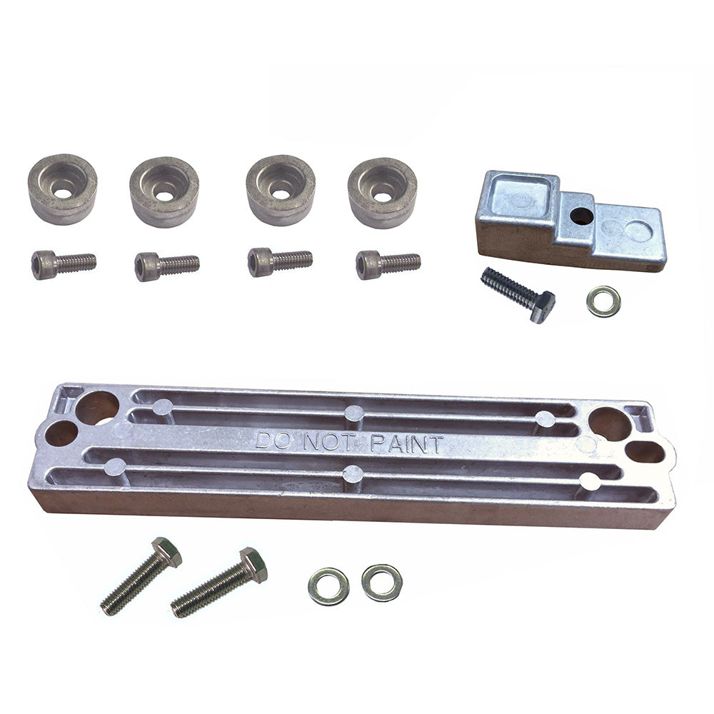 Performance Metals Suzuki 90140HP Outboard Complete Anode Kit  Aluminum 10481A