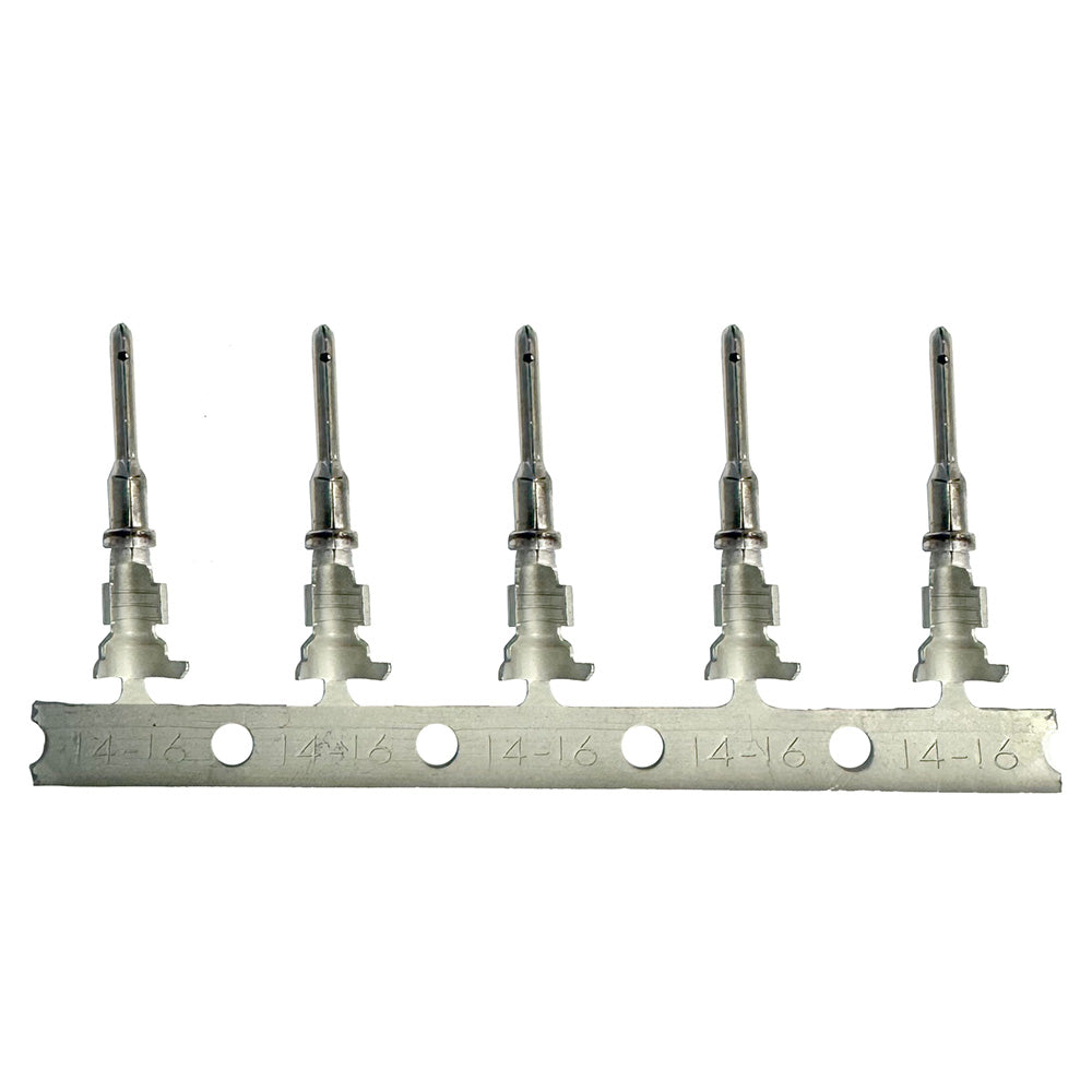 Pacer Deutsch Stamped  Formed Contacts f1418 AWG Wire  Pin Cavity Style  100 Pack T14DTP100