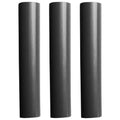 Pacer Battery Cable Heat Shrink Tubing  1 x 12  Black 3Pieces BEHS112BK3