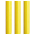 Pacer Battery Cable Heat Shrink Tubing  1 x 12  Yellow 3Pieces BEHS112YL3