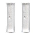 Pacer Seamless Butt Splice  2 AWG  NonInsulated  2 Pack TBS22