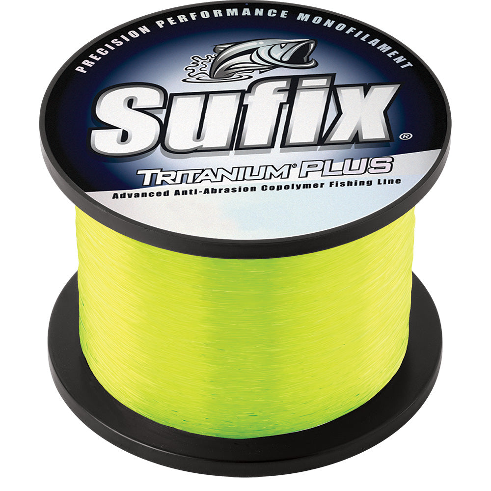 Sufix Tritanum Plus  10lb  Chartreuse  1495 yds 696110CH