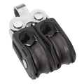 Barton Marine Size 0 20mm Plain Bearing Pulley Block Double Fixed Eye N00210