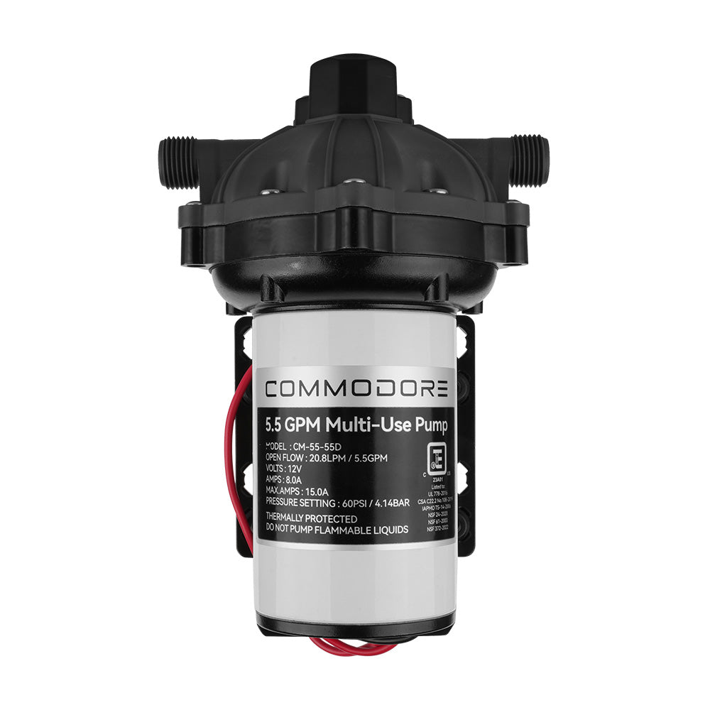 Commodore 55 GPM Water Pump  12V CM5555D
