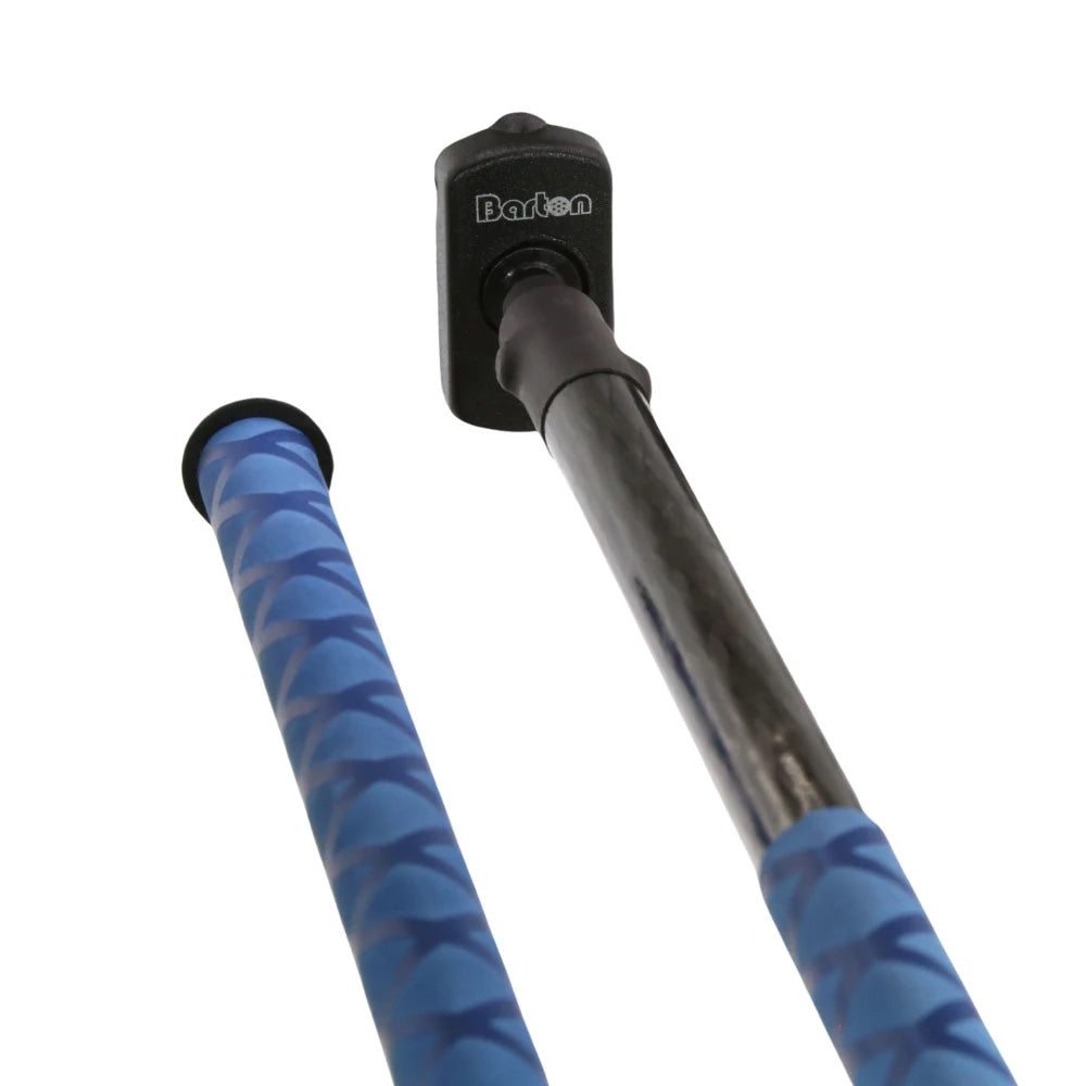 Barton Tiller Extension 900mm Carbon Fiber  Blue Soft Grip 43503