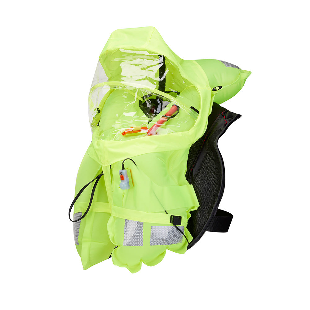 Mustang Atlas 190 DLX Open Ocean Inflatable PFD  Black MD3195E1130