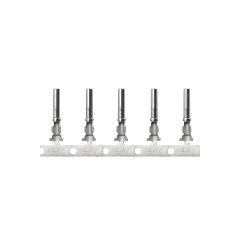 Pacer Deutsch Stamped  Formed Contacts f1418 AWG Wire  Socket Cavity Style  25 Pack T14DTSF25