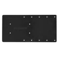 Sea Brackets 16 Straight Trolling Motor Plate fGarmin Kraken  Black SEA2301BLK