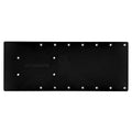 Sea Brackets 20 Straight Trolling Motor Plate fGarmin Kraken  Black SEA2303BLK