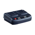 RUPES Dual Battery Charger fiBrid HLR15  HLR21 Batteries wLED Indicators 9HC185LT