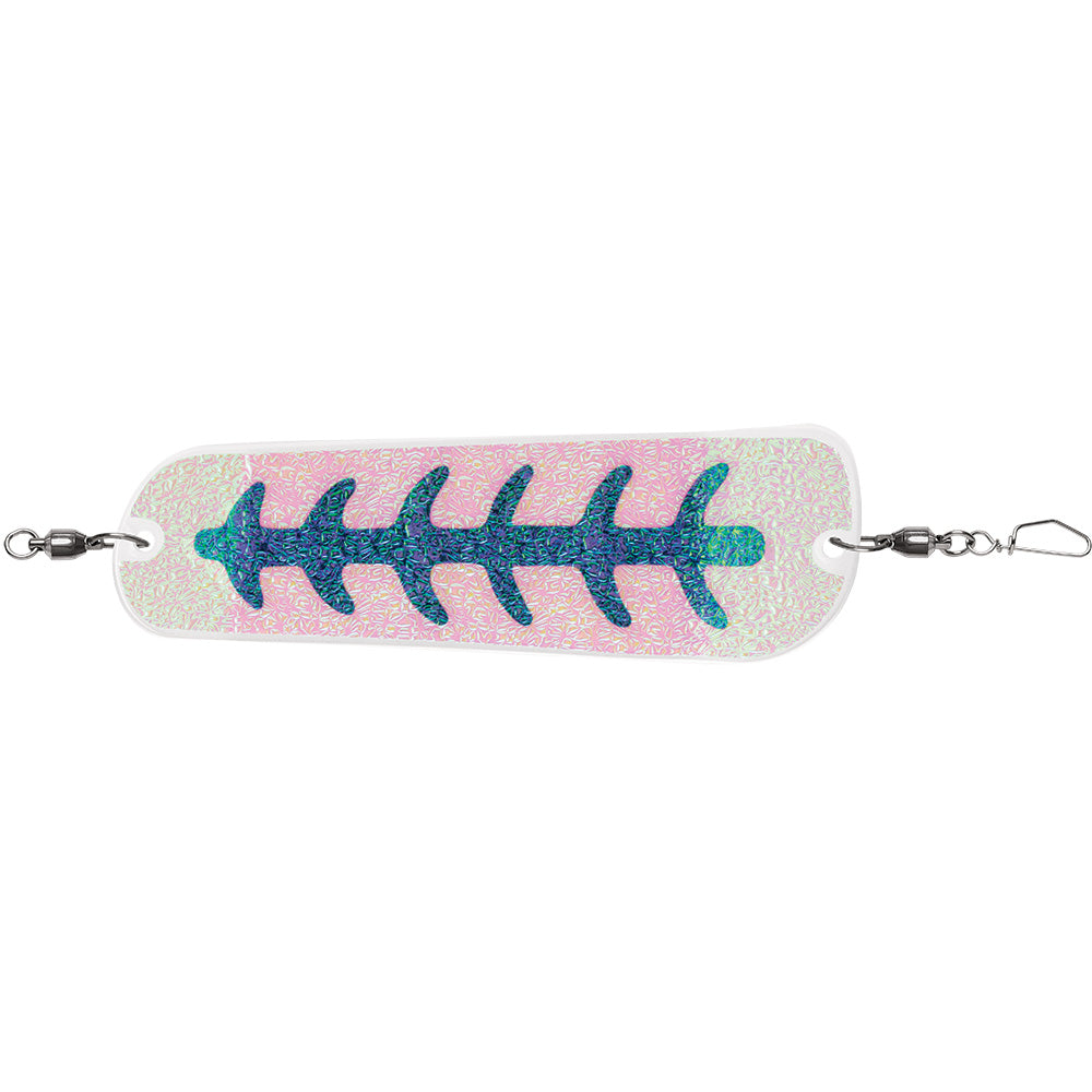 LuhrJensen Money Roll Flasher  11  Pearl Blue Skeleton 58600111760