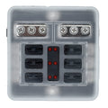 Bluewater 6 Position Fuse Block wLEDs 32000001006