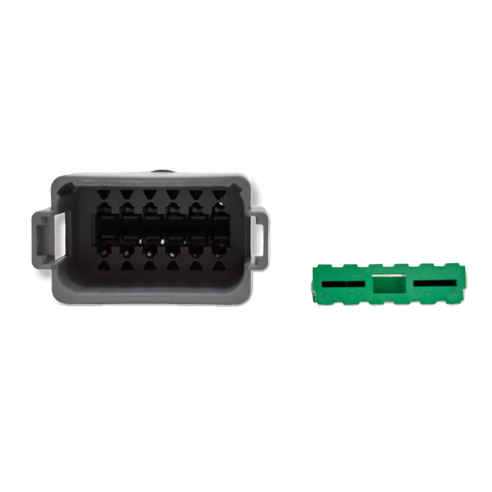 Bluewater 12 Position Male Deutsch Connector wWedge Lock DT0412P