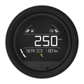 Veratron VL Digital 85 wTriangular Black Bezel B00205801