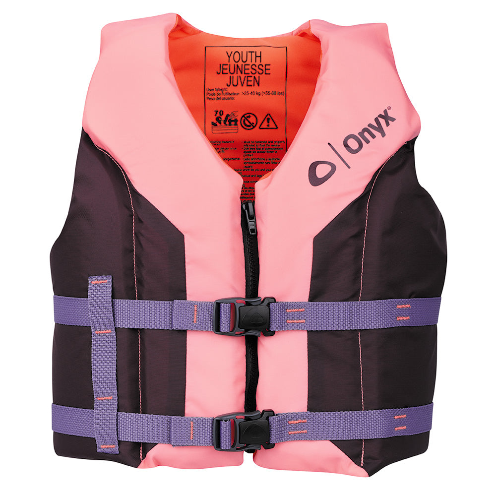 Onyx Shoal All Adventure Youth Life Jacket  Pink 12100010500226