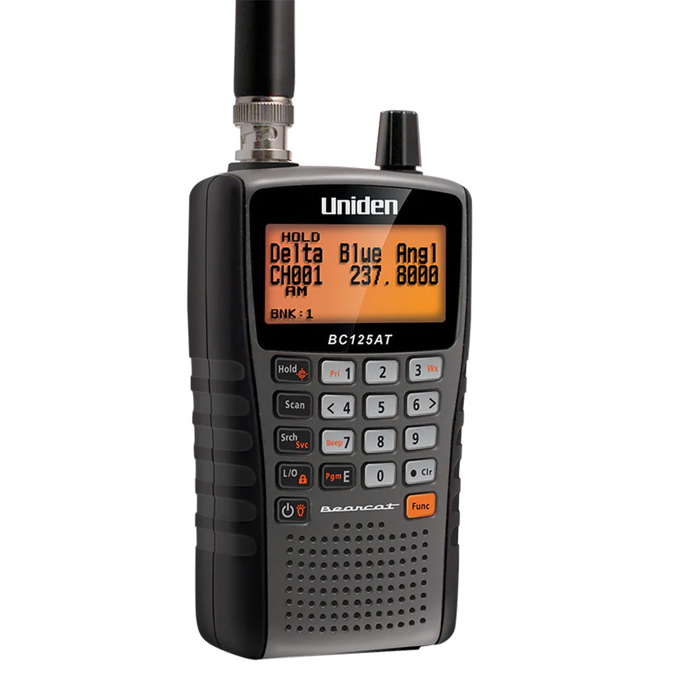 Uniden BC125AT FeatureRich Analog Handheld Scanner BC125AT