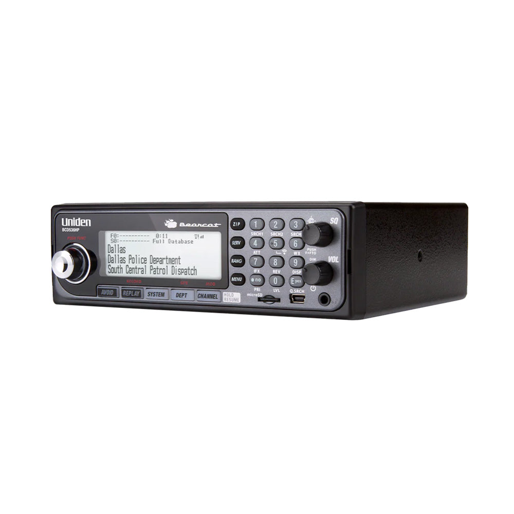 Uniden BCD536HP EasyToUse Digital BaseMobile Scanner BCD536HP