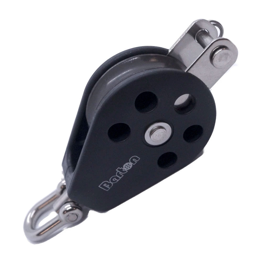 Barton Size 3 45mm Plain Bearing Pulley Block Single Swivel  Becket N03131