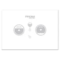 Thetford Touch SFT 2Button Control Panel TPFP11T2