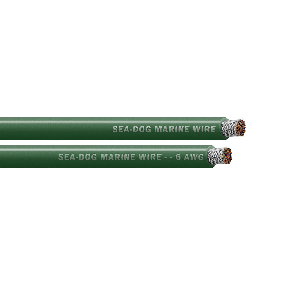 SeaDog 6 AWG Green Battery Cable  100 8006042