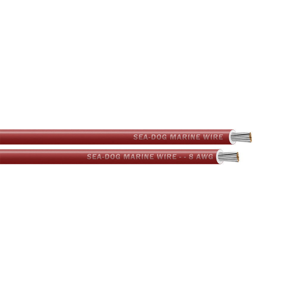 SeaDog 8 AWG Red Primary Wire  25 8008020