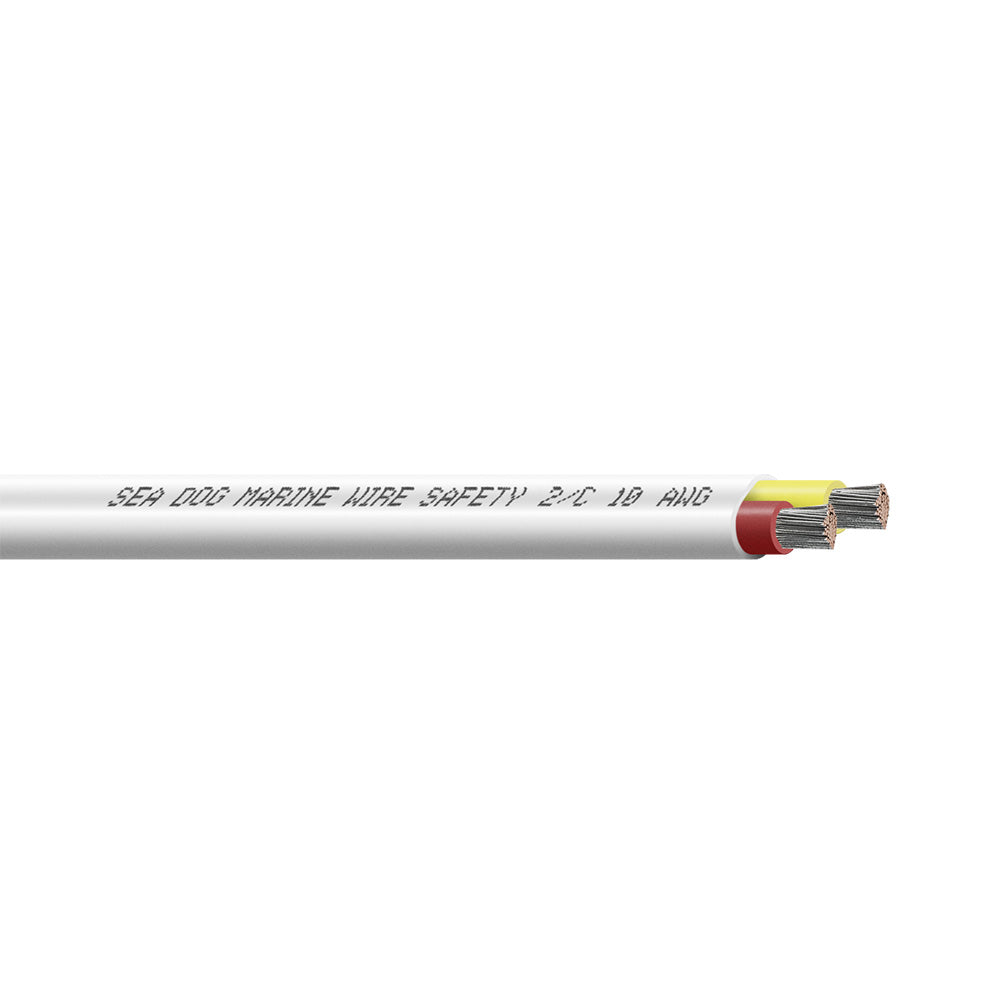 SeaDog 102 AWG Flat Duplex Safety Wire  RedYellow  100 8010222