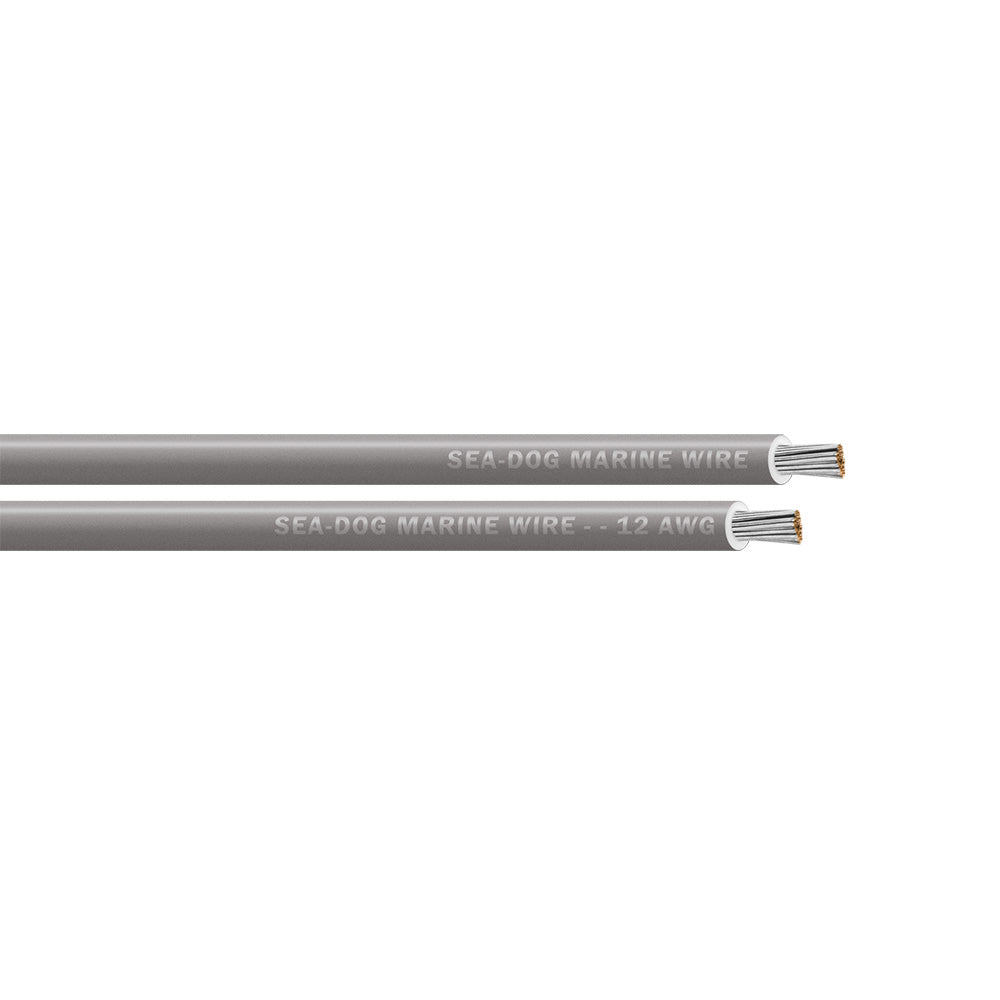 SeaDog 12 AWG Grey Primary Wire  100 8012112