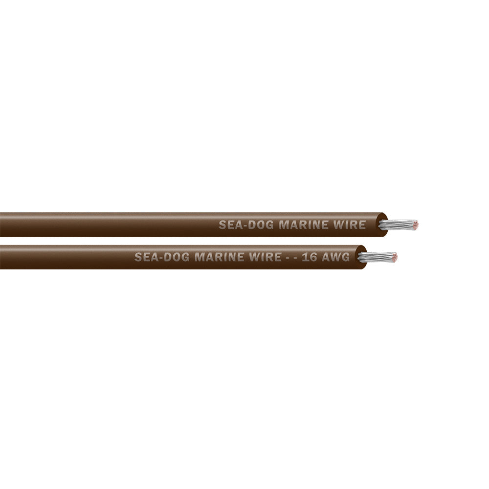 SeaDog 16 AWG Brown Primary Wire  25 8016070