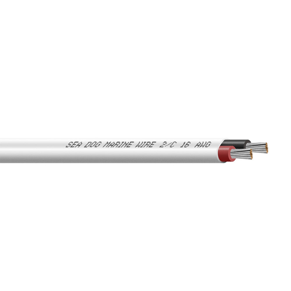 SeaDog 162 AWG Flat Duplex Wire  RedBlack  1000 8016209