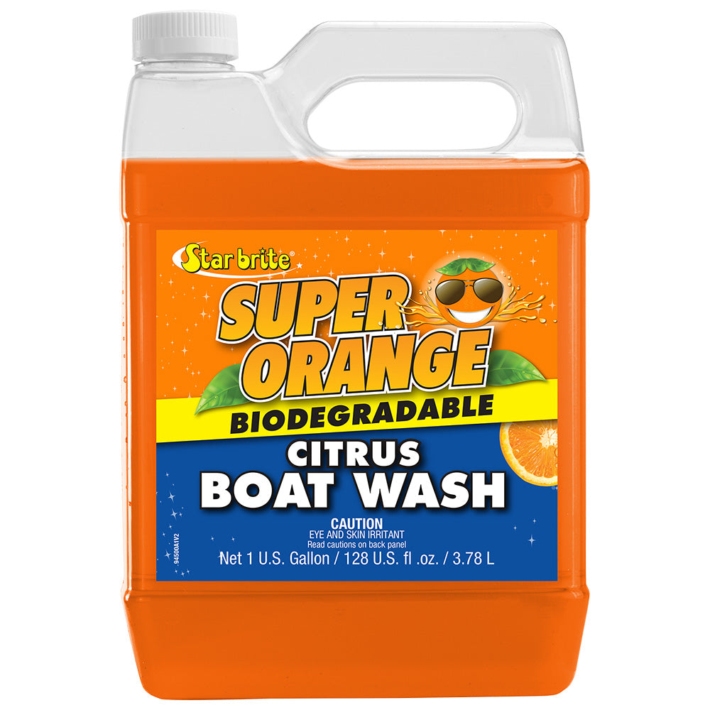 Star brite Super Orange Citrus Boat Wash Concentrate  1 Gallon 94500