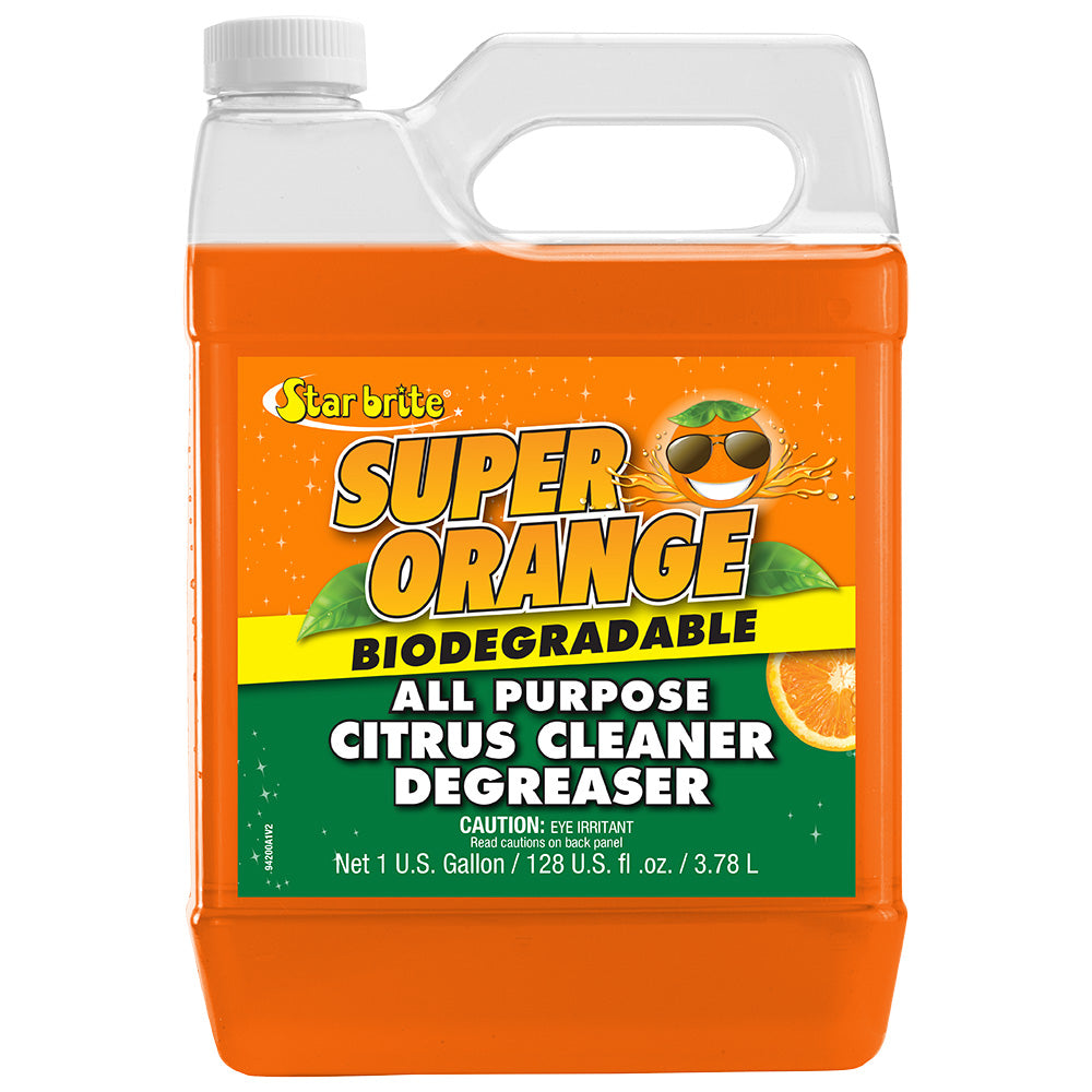 Star brite Super Orange All Purpose Citrus Cleaner Degreaser  1 Gallon 94200
