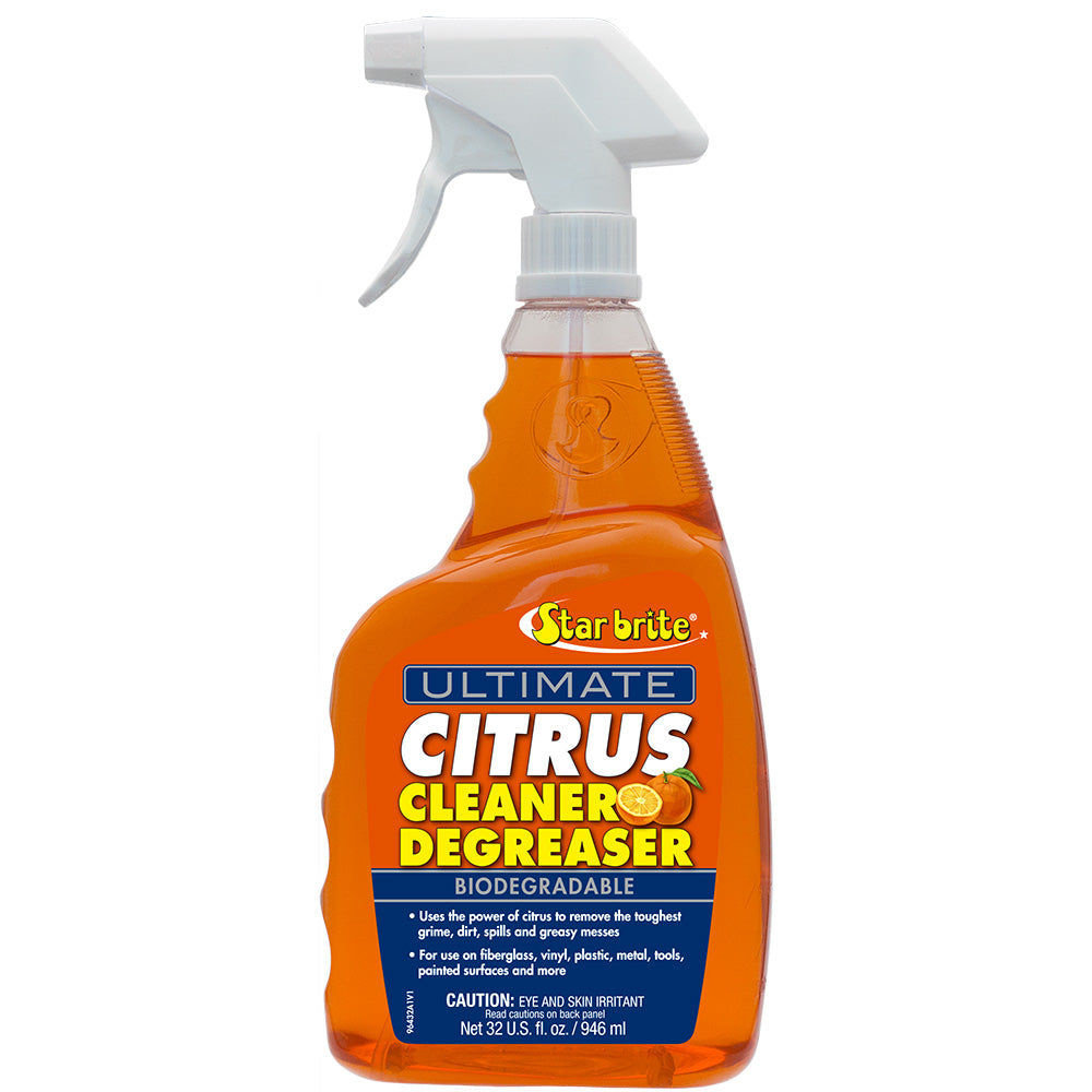 Star brite Ultimate Citrus Cleaner  Degreaser  Biodegradable  32 oz 96432