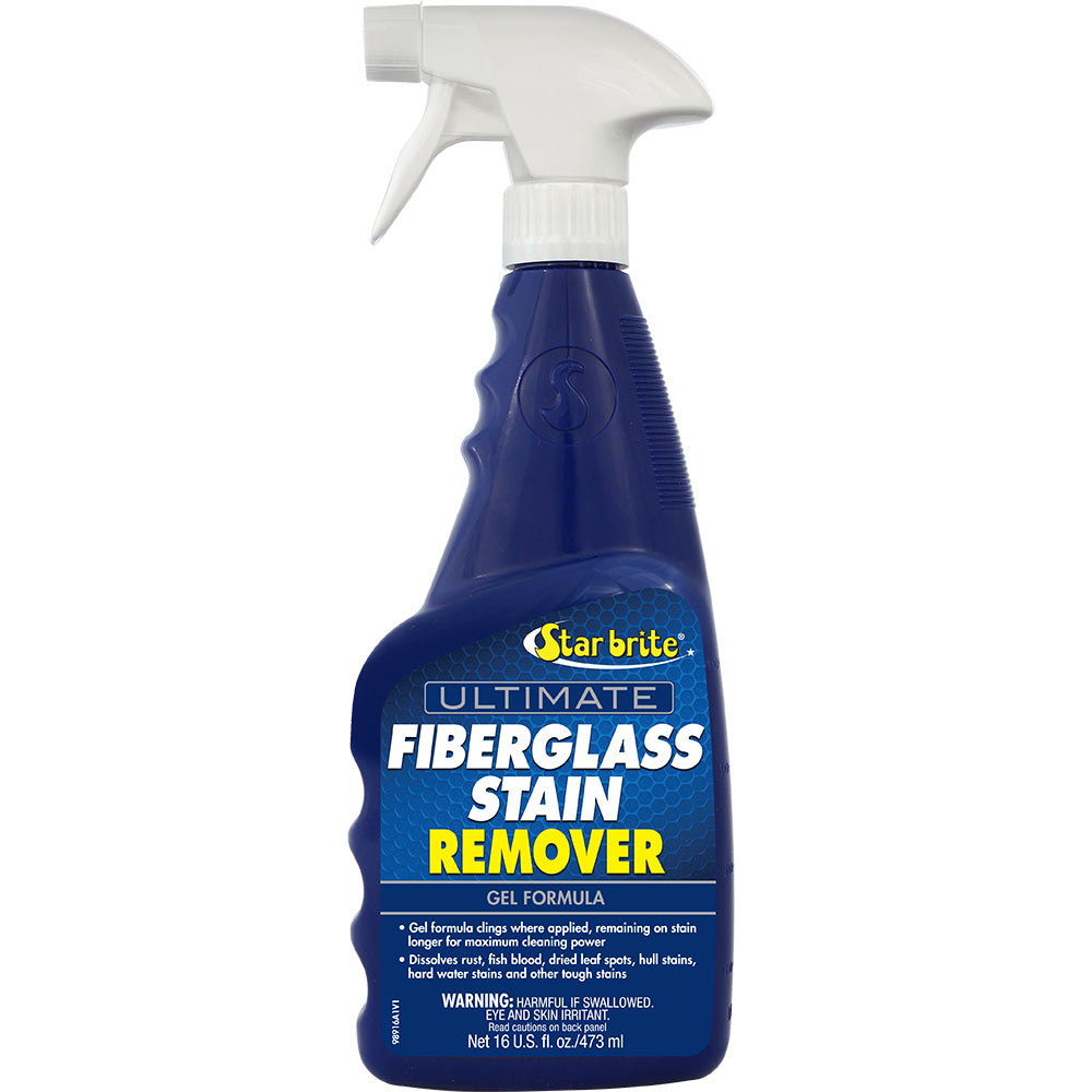 Star brite Ultimate Fiberglass Stain Remover  Gel Formula  16 oz 98916