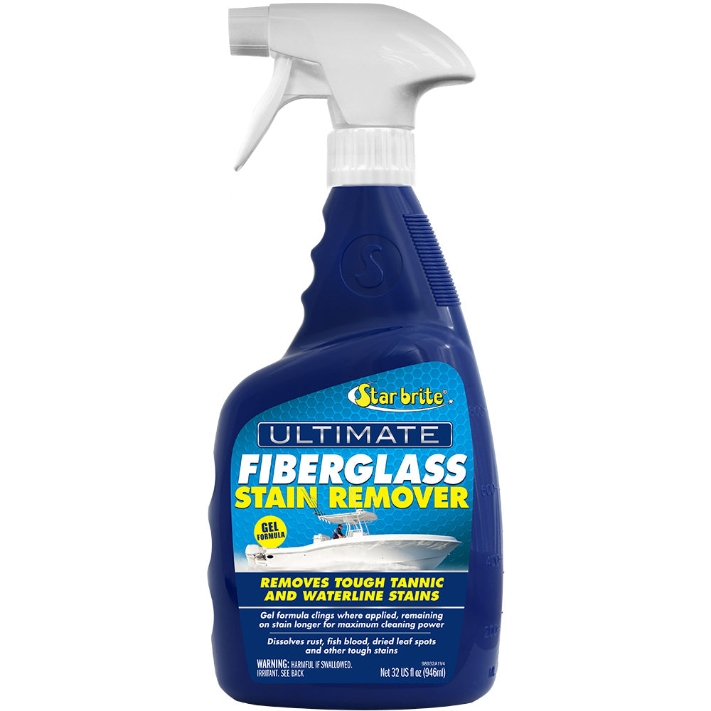 Star brite Ultimate Fiberglass Stain Remover  Gel Formula  32 oz 98932