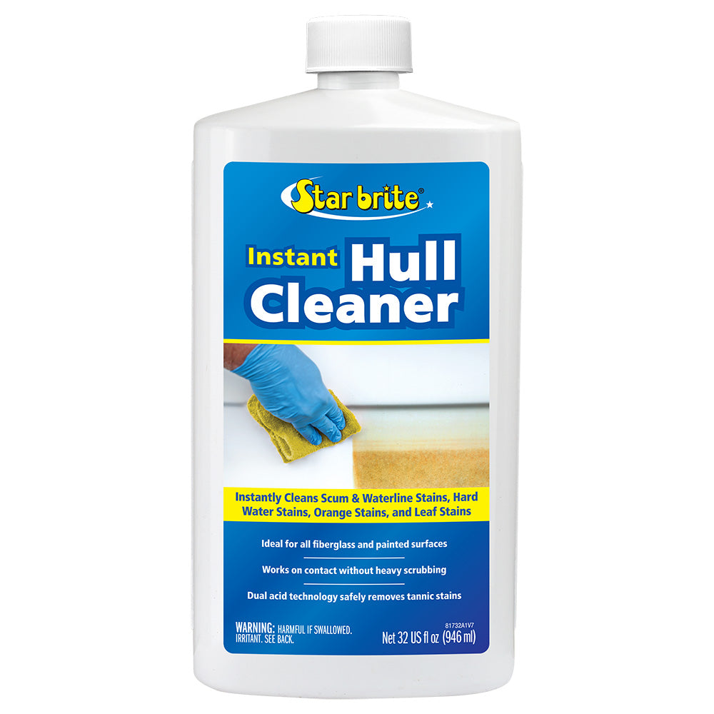 Star brite Instant Hull Cleaner  Wipe On Rinse Off Formula  32 oz 81732