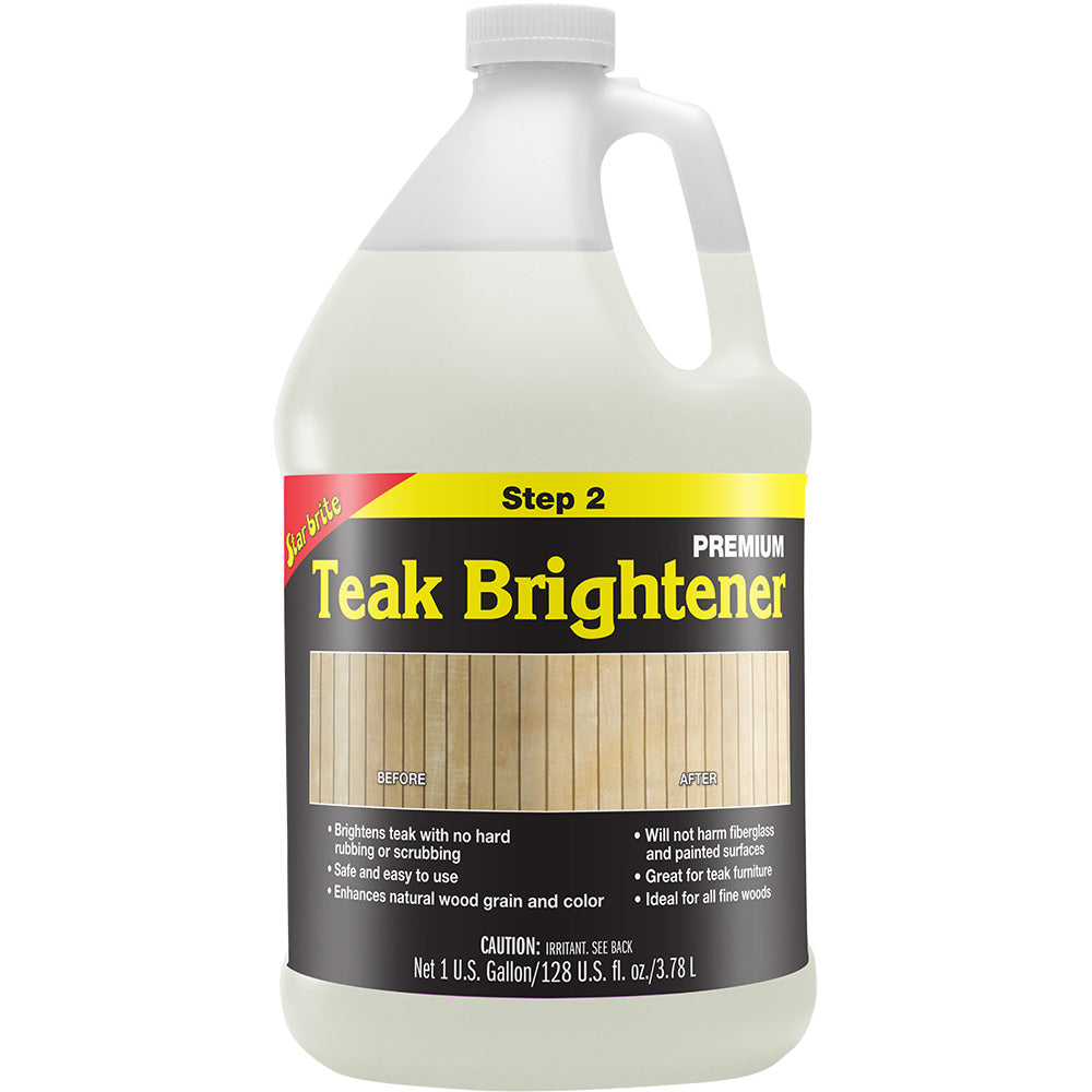 Star brite Premium Teak Brightener  1 Gallon 81500