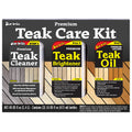 Star brite Premium Teak Care Kit  Step 1 Step 2  Step 3  16 oz 81216