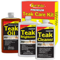 Star brite Premium Teak Care Kit  Step 1 Step 2  Step 3  32 oz 81202