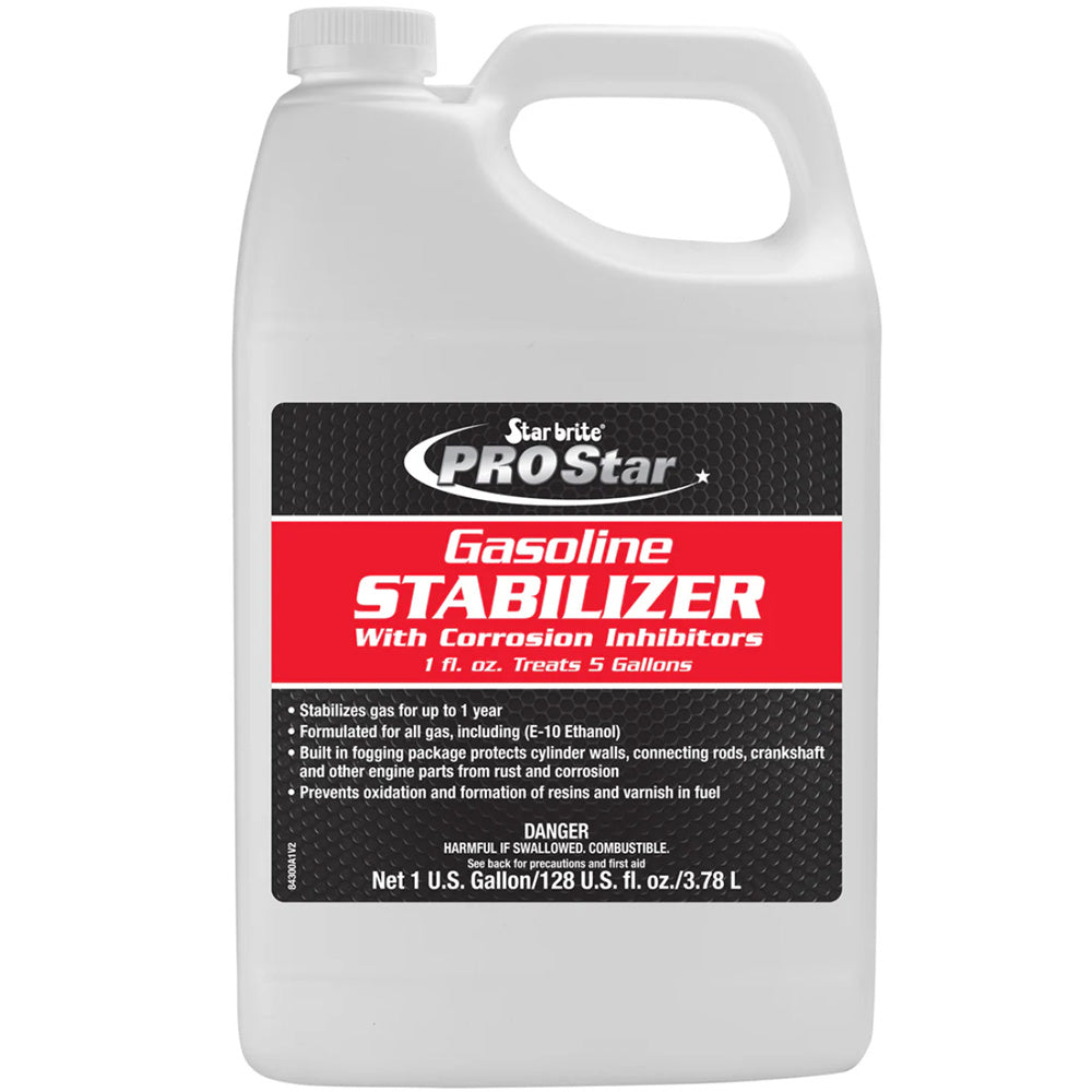 Star brite PRO Star Gas Stabilizer wCorrosion Inhibitors  1 Gallon 84300