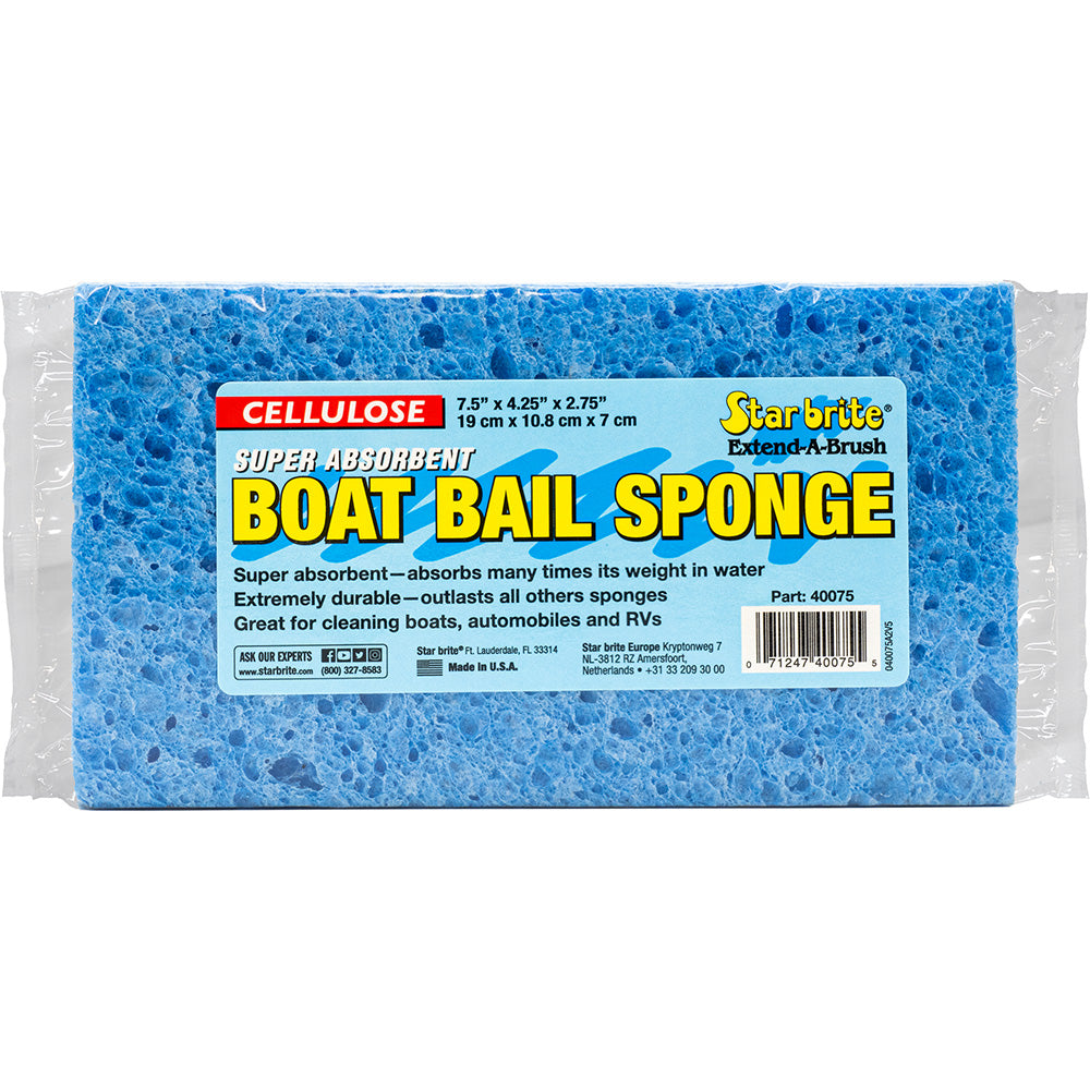 Star brite Super Absorbent Cellulose Bail Sponge XL  75 x 425 x 275 40075