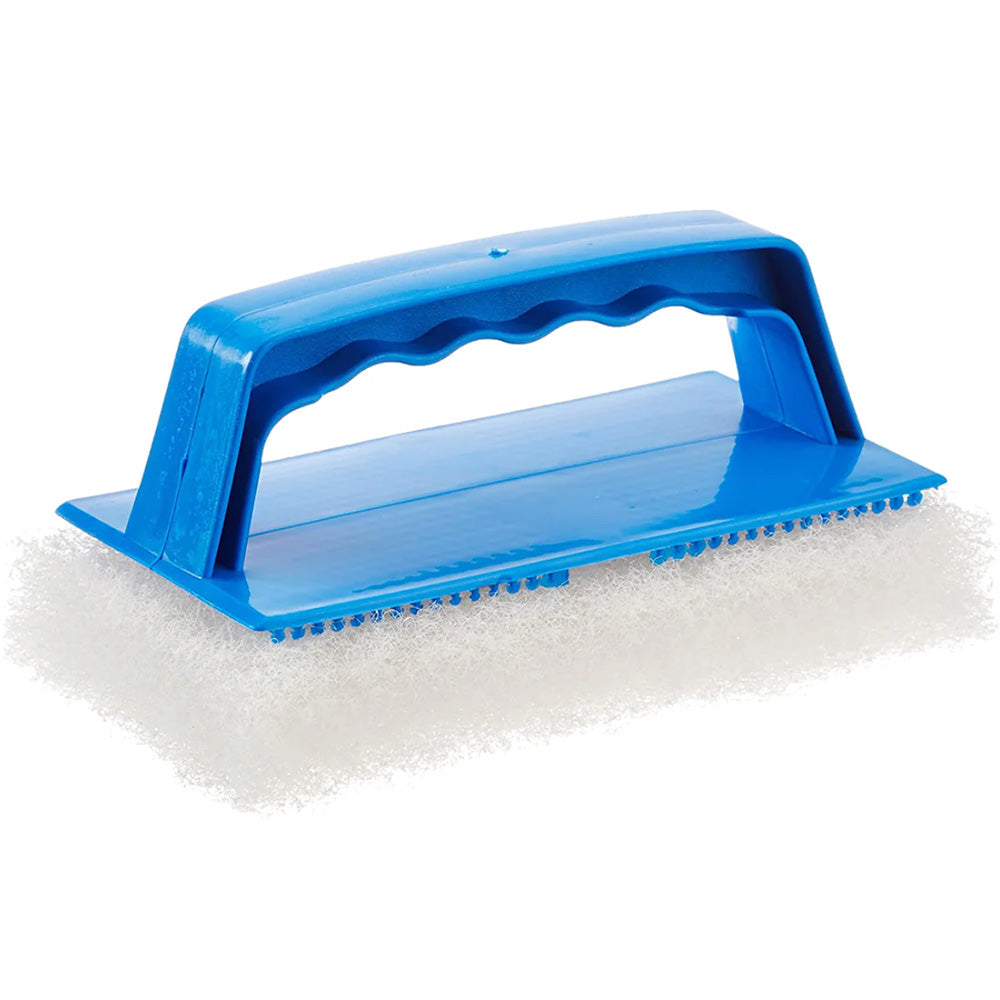 Star brite Fine White Scrub Pad wInterchangeable Handle 40129