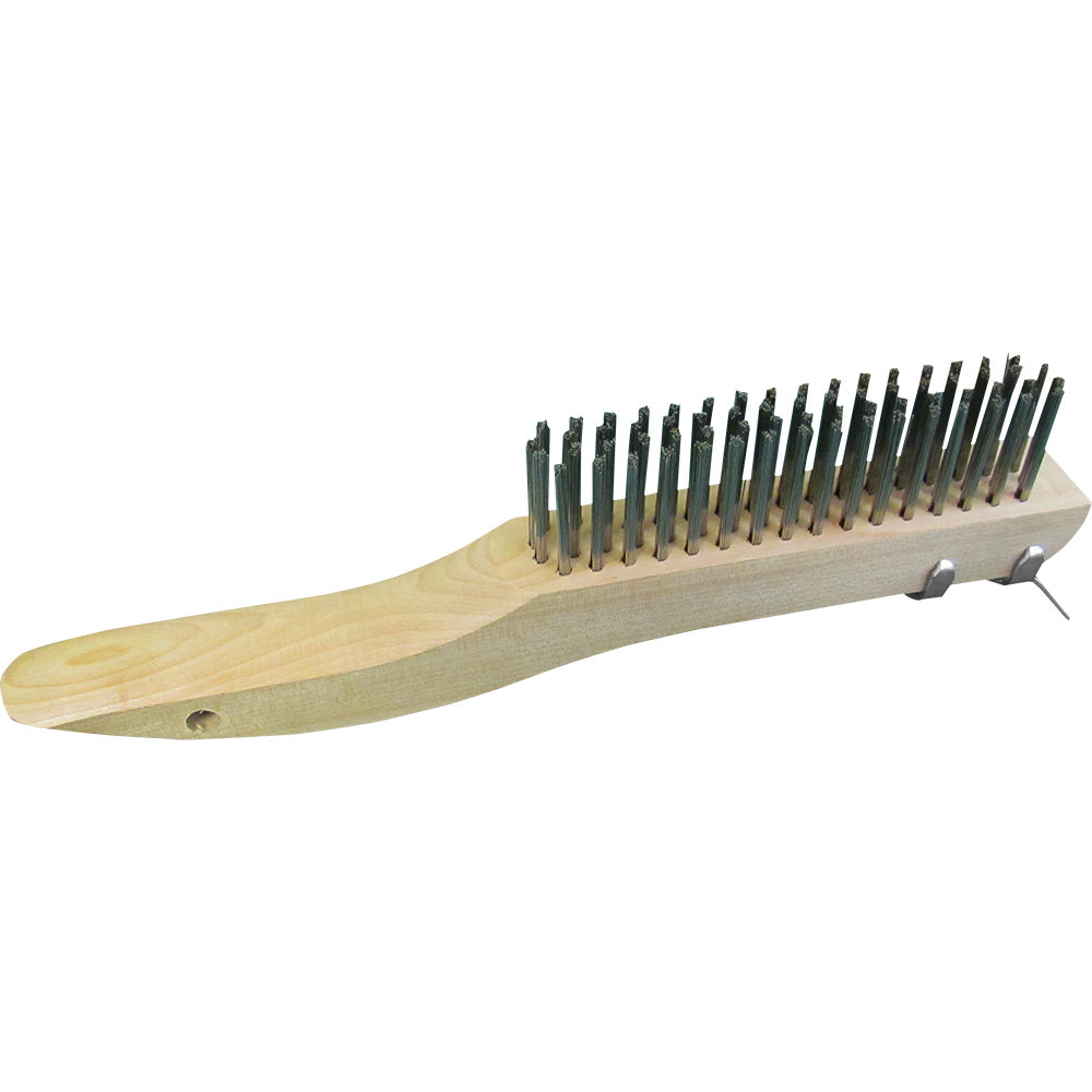 Star brite 105 Stainless Steel Bristle Brush wScraper 40058