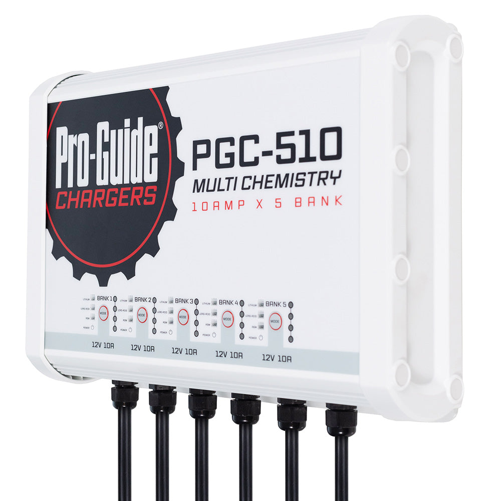 ProGuide 5 Bank OnBoard Battery Charger  12V  40Amp PGC510