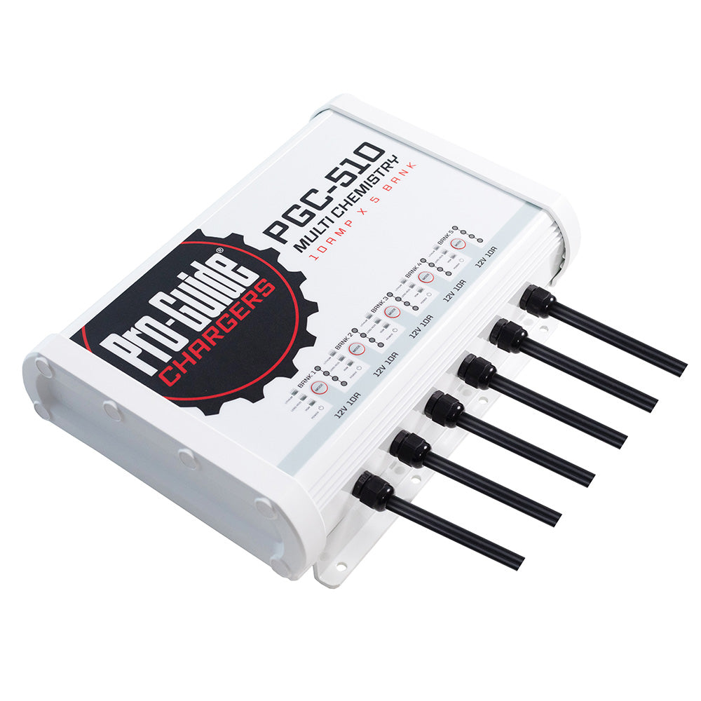ProGuide 5 Bank OnBoard Battery Charger  12V  40Amp PGC510